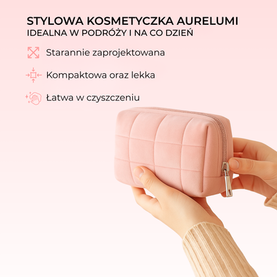Stylowa kosmetyczka podróżna